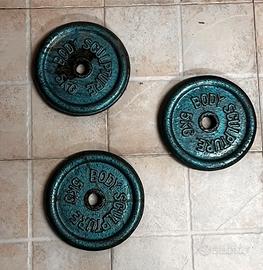 Dischi in ghisa 3 da 5 kg