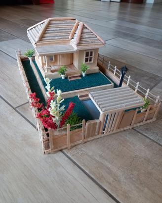 Casetta artigianale in legno