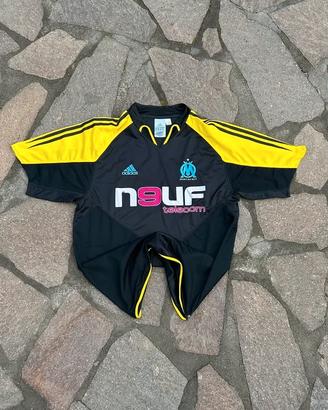 Jersey 2005 Adidas Marseille Men's n9uf Telecom Vi