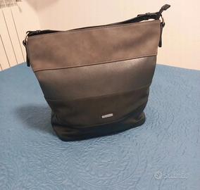 borsa nera a secchiello 