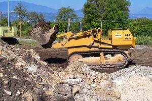 Pala meccanica komatsu d53s