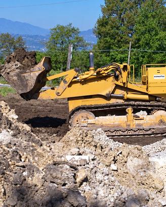 Pala meccanica komatsu d53s