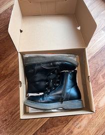 Stivaletti neri pelle n. 35