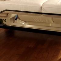 Tavolino basso Poltrona Frau originale anni 70