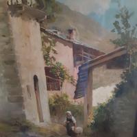 Dipinto olio su tavola