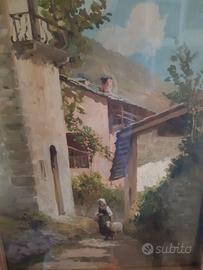 Dipinto olio su tavola