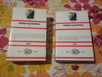 Novalis Opera Filosofia NUE 2 volumi