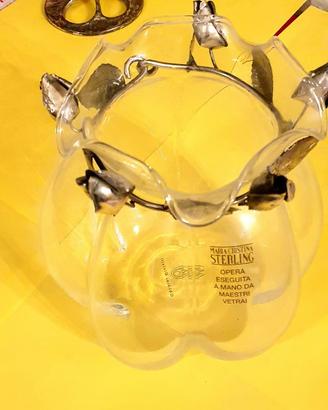 Vaso cristallo Maria Cristina Sterling