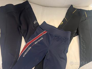 Pantaloni equitazione bambina
