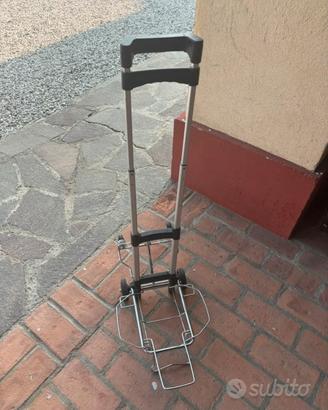 Carrello pieghevole in acciaio da campeggio