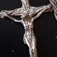 Collana e Crocifisso d'Argento