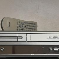 LETTORED COMBO CD MP3 DVD VHS VIDEOREGISTRATORE