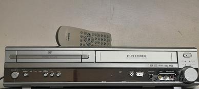 LETTORED COMBO CD MP3 DVD VHS VIDEOREGISTRATORE