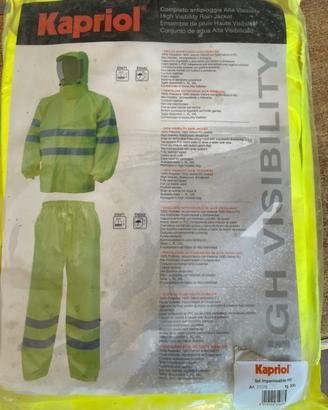 Completo giacca e pantaloni impermeabile Kapriol