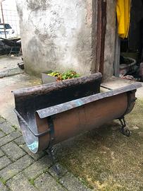 Legnaia in ferro battutto