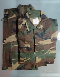 Giacca - pantalone mimetico