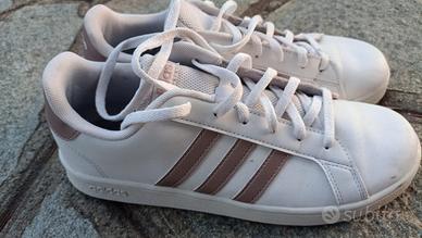 Adidas Grand Court donna bianche rosa – n. 39 1/3