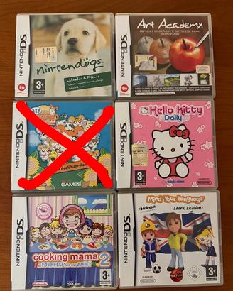 Giochi Nintendo DS – Vendibili anche singolarmente