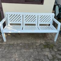 Panca da giardino 3 posti