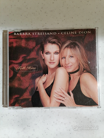 Cd Celine Dion e Barbara Streisand