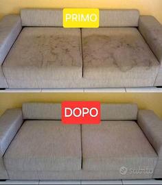 Pulizia a domicilio di divani, tappeti e materassi