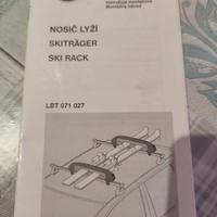 Barre portatutto e portasci Skoda originali