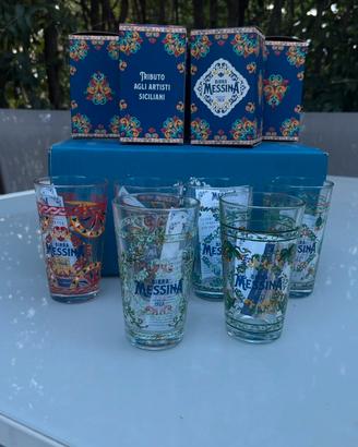 BICCHIERI MESSINA Collezione completa