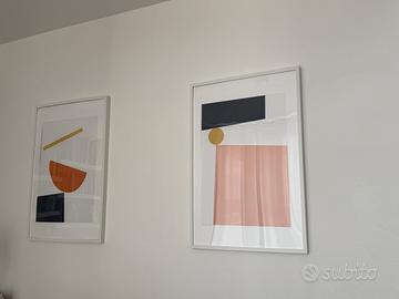 Tre quadri di grandi dimensioni