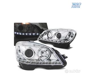 FARI LUCE DIURNA MERCEDES W204 07-10 CROMATO H7