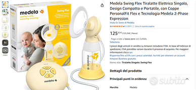 Medela tiralatte