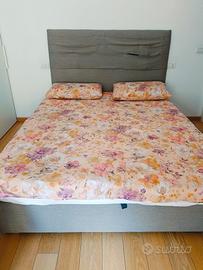 letto matrimoniale contenitore