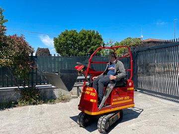 P123 Minipala cingolata 8 q.li con ralla girevole