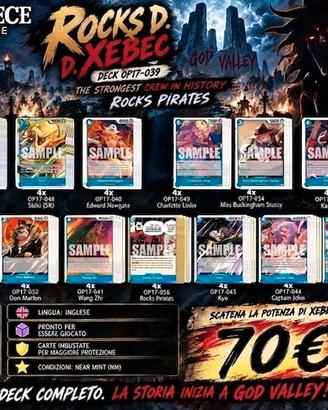 DECK Rocks. D. Xebec OP17-039 – Rocks Pirates ENG