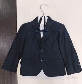 Abito da cerimonia bambino blu scuro