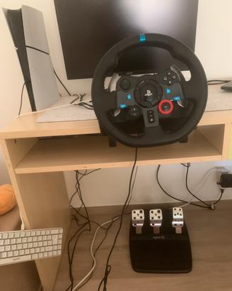 Ps5 + logitech g29+ monitor acer