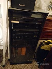 Impianto stereo audio componed system technics