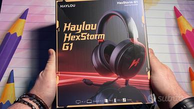 Cuffie da gioco cablate HAYLOU HexStorm G1