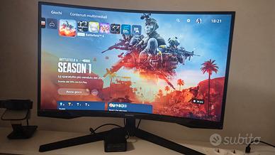 Samsung Odyssey G5 27' Schermo curvo