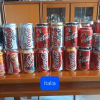 LATTINE COCA COLA DA COLLEZIONE