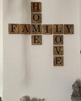 Scritta in legno