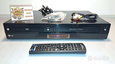 VIDEOREGISTRATORE VHS DVD LG V390 COMBO PERFETTO