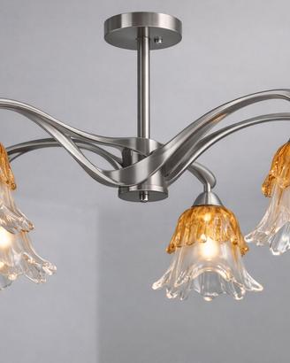 Campane in vetro per lampadario