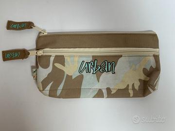 Astuccio Portapenne Urban Doppia Cerniera Camoufla