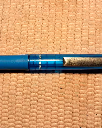 Penna Paper Mate Gel-Roller F Blu '90 Funzionante
