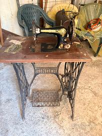 Postazione vintage Singer