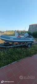 gommone Callegari 4 metri con evinrude 521.  25cav