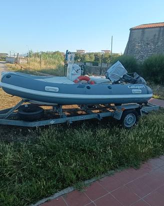 gommone Callegari 4 metri con evinrude 521.  25cav