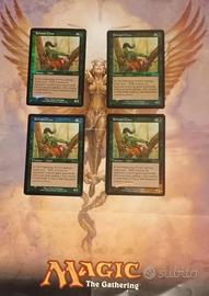 Magic the gathering Erhnam djinn Beatdown FOIL X4.
