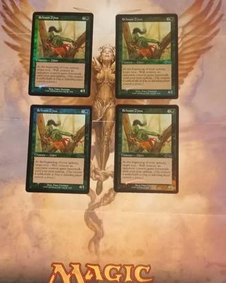 Magic the gathering Erhnam djinn Beatdown FOIL X4.