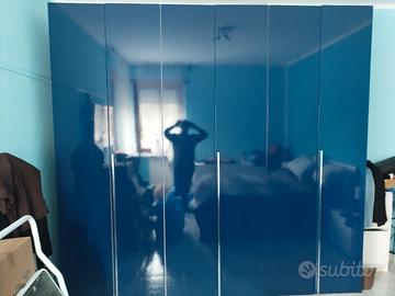 Armadio camera da letto Blu zaffiro 
